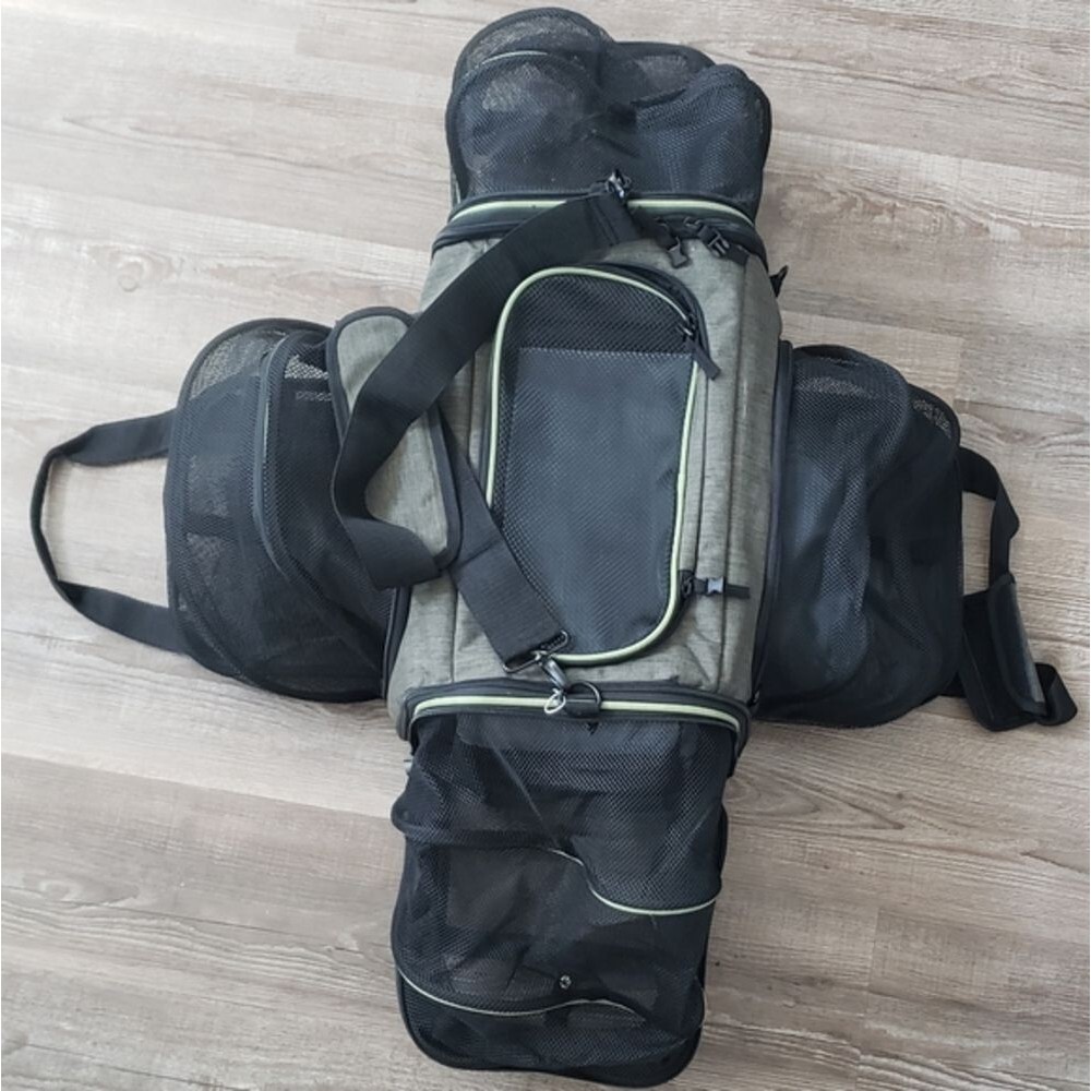 dog carrier Puppycare deluxe pet carrier with hand and shoulder straps